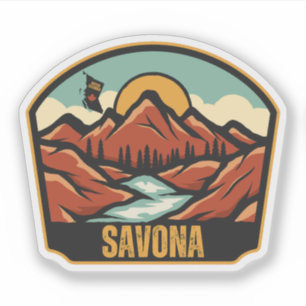 Sticker Savona, Colombie-Britannique