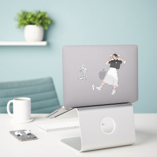 Sticker "Say Cheese" Aesthétique fille personnalisable