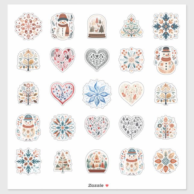 Sticker Scandinavian (Feuille)