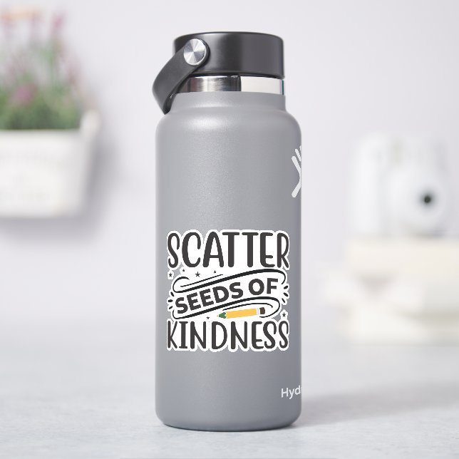 Sticker Scatter les graines de gentillesse (HydroFlask)