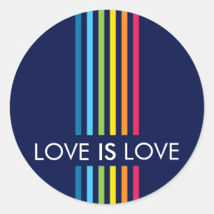 STICKER SCEAL coloré bande arc-en-ciel brillant