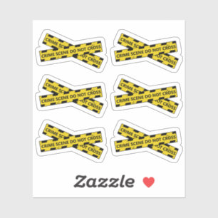 Sticker Scènes de Crime Podcasts Films Rappel Planificateu