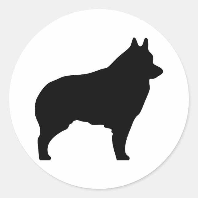 Sticker Schipperke 1 (Devant)