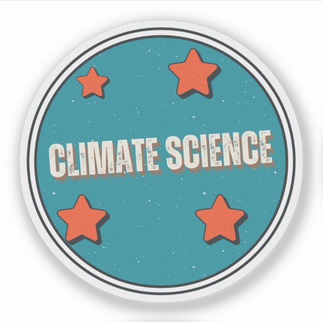 Sticker Science du climat (Devant)