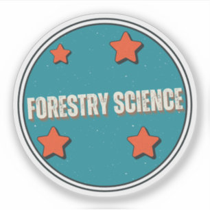 Sticker Science forestière