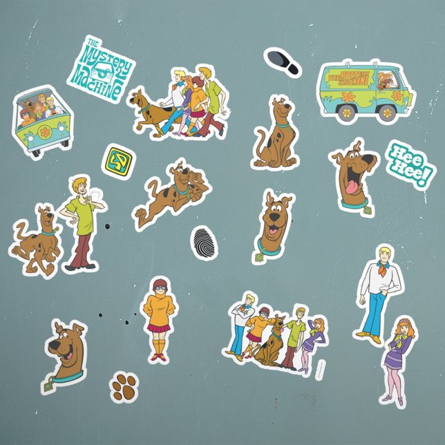 Sticker Scooby Doo (Stickers on wall)