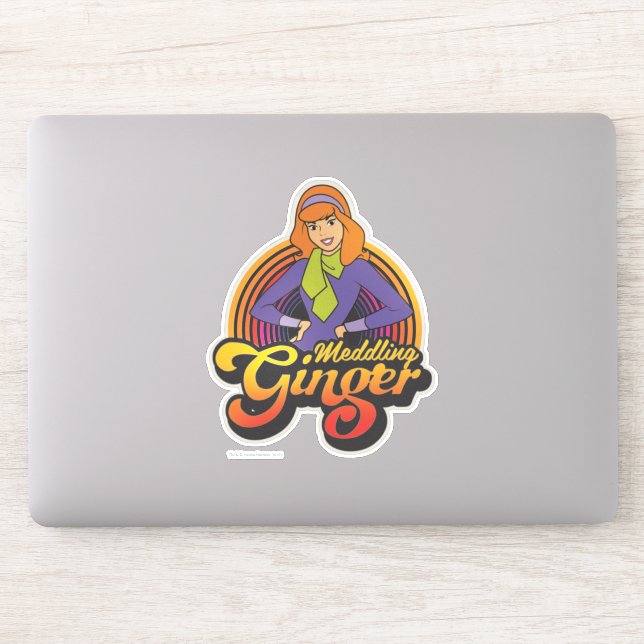 Sticker Scooby-Doo | Daphné "Gingembre de méditation" (Ordinateur)