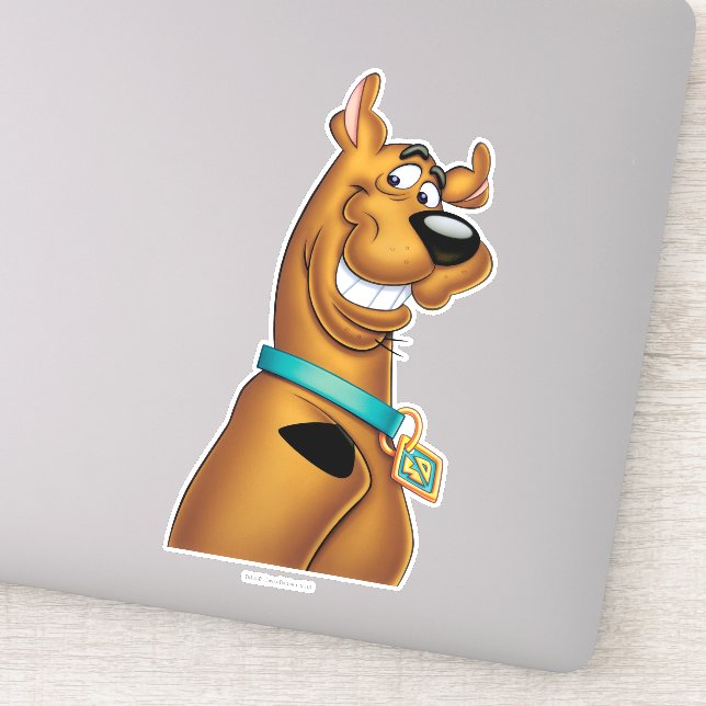Sticker Scooby-Doo Grin (Détail)