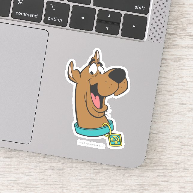 Sticker Scooby-Doo Joyeux Visage (Détail)