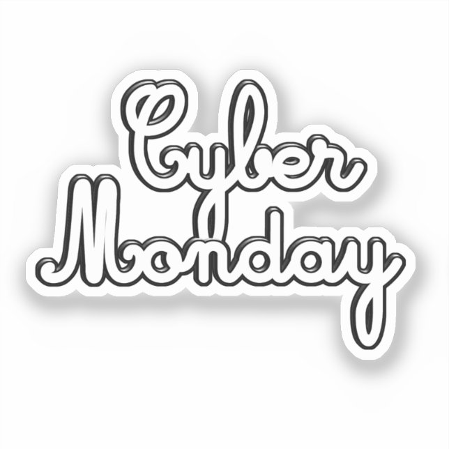 Sticker Scrap Book CYBER MONDAY (Recto)