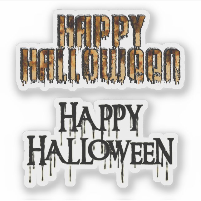 Sticker Scrap Book Happy Halloween (Devant)