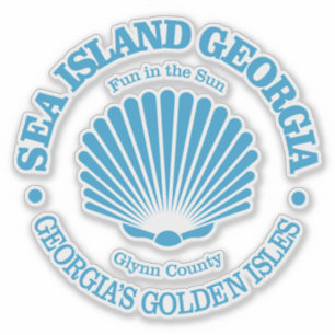 Sticker Sea Island (coquillage)