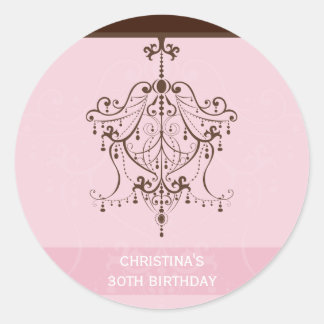 STICKER / SEAL :: chandelier 2