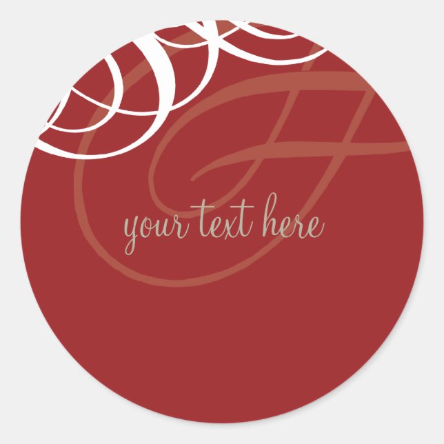 STICKER SEAL :: designer vogue 11 (Front)