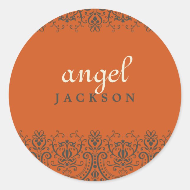 STICKER SEAL :: elaborately fine 2 (Front)