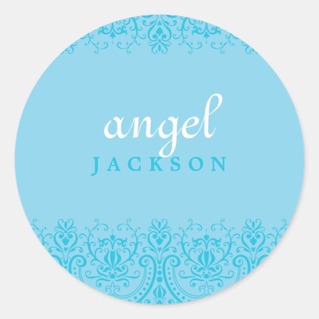 STICKER SEAL :: elaborately fine 9 (Front)