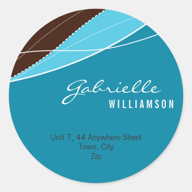 STICKER SEAL :: élégance moderne 9 (Devant)