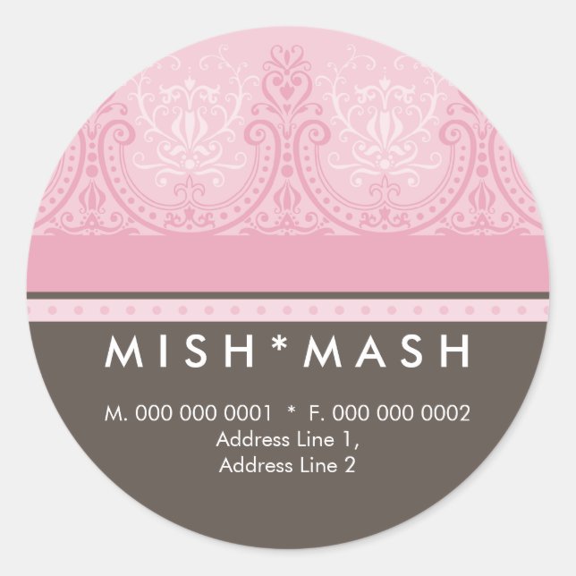 STICKER SEAL :: glam 4 (Front)