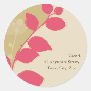 STICKER SEAL :: gum foliage 5