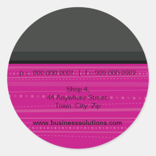 STICKER SEAL :: linear 6