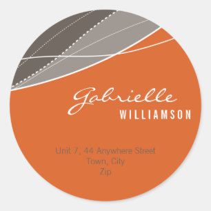 STICKER SEAL :: modern elegance 8