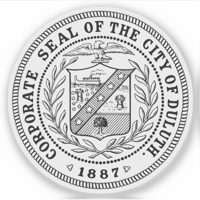 Sticker Seal of Duluth, Minnesota, USA (Devant)