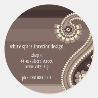 STICKER SEAL :: Paisley 2