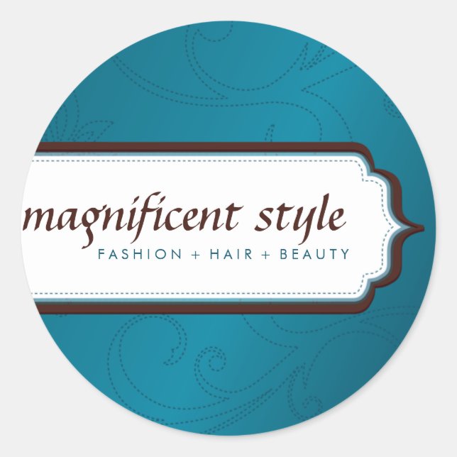 STICKER SEAL :: stylish magnificence 4 (Front)