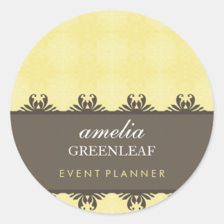 STICKER SEAL :: stylish patterned 1
