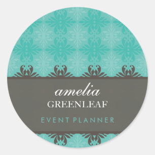 STICKER SEAL :: stylish patterned 5