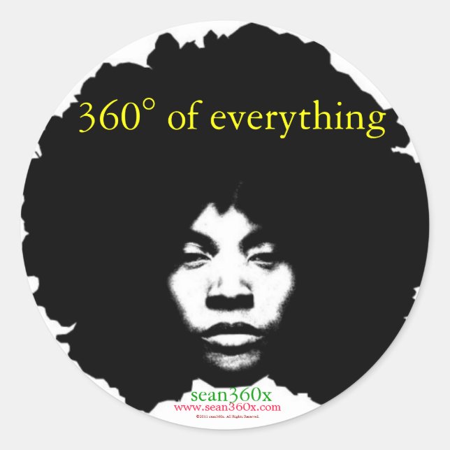 Sticker sean360x 360° (Front)