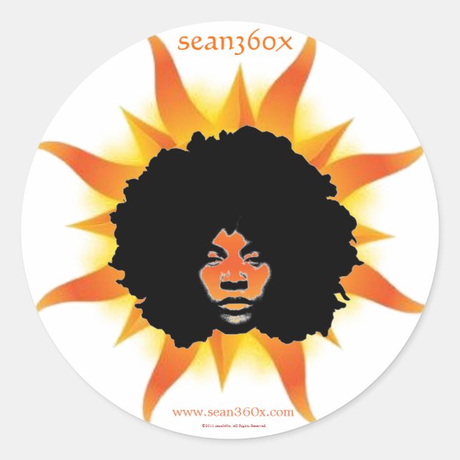Sticker sean360x SUN (Front)