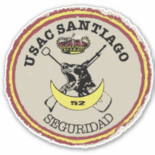 STICKER SEGURIDAD USAC SANTIAGO