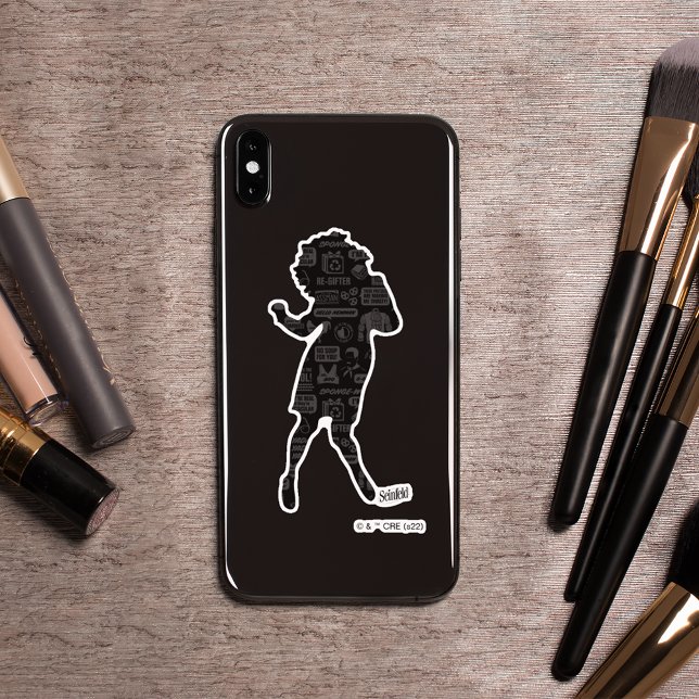 Sticker Seinfeld | Elaine Danse Silhouette (Créateur téléchargé)