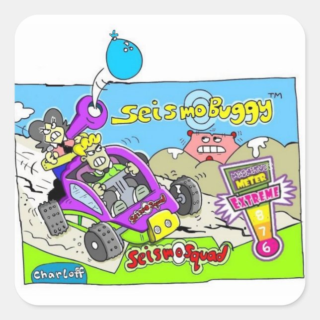 Sticker SeismoSquad Buggy (Devant)