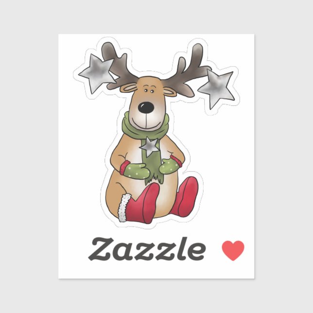 Sticker Selles de Noël (Feuille)