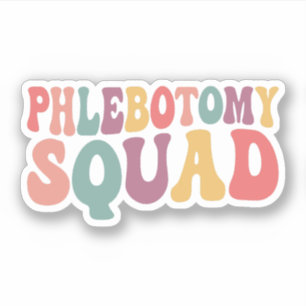 Sticker Semaine de reconnaissance de l'équipe de la phlébo