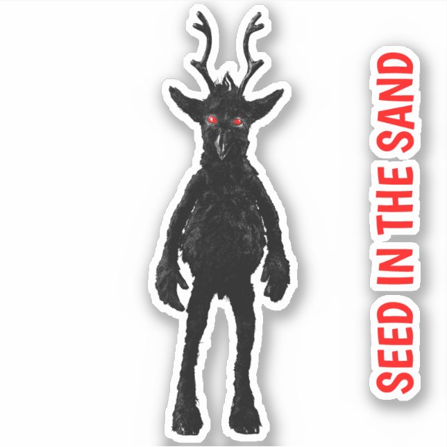 Sticker Semences dans le sable (Devant)