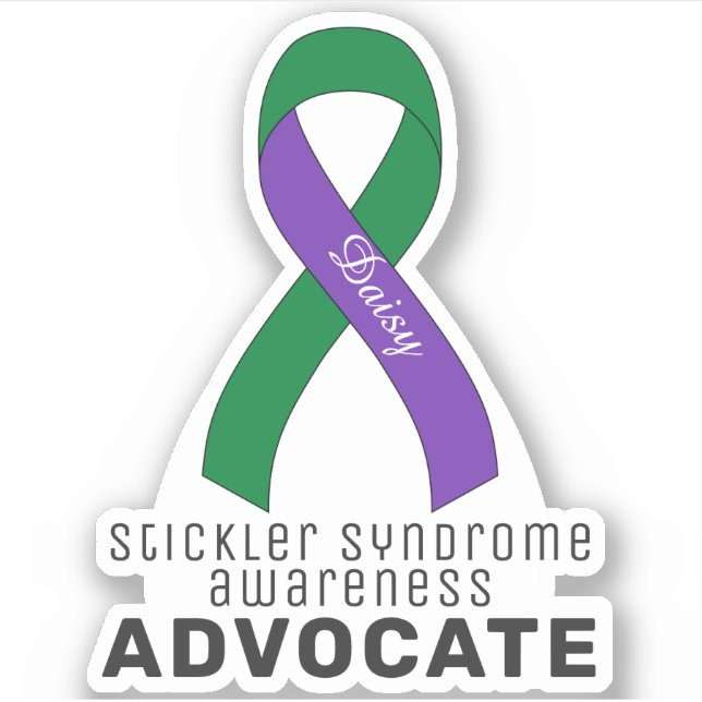 Sticker Sensibilisation au syndrome de Stick Stick (Devant)