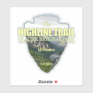 Sticker Sentier de la ligne (flèche)