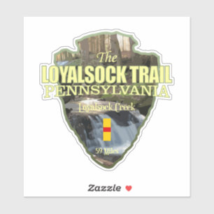 Sticker Sentier Loyalsock (flèche)