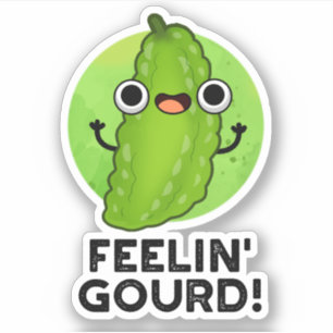 Sticker Sentiment Gourd Amusant Sentiment Bon Pun Veggie