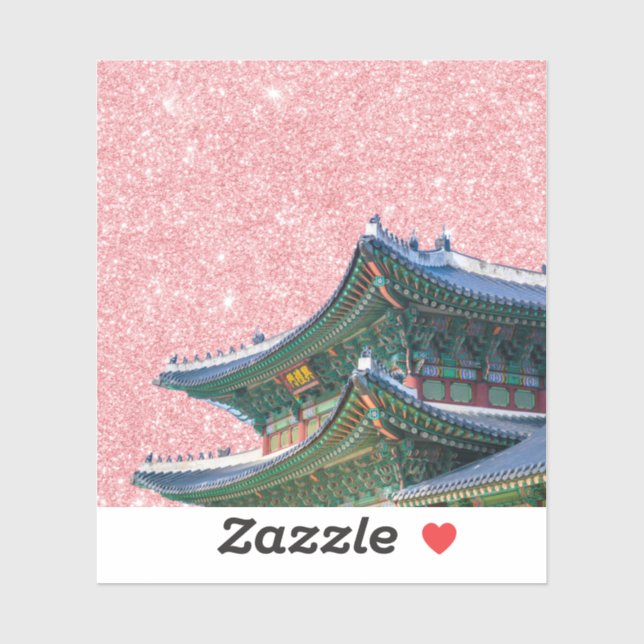 Sticker Séoul (Feuille)