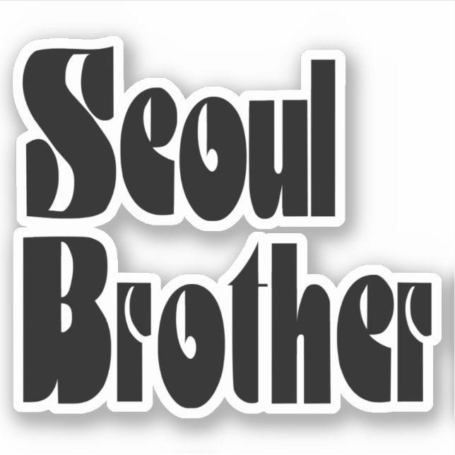 Sticker Seoul Brother (Devant)