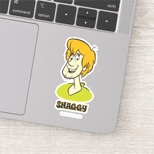 Sticker Shaggy Name Graphic