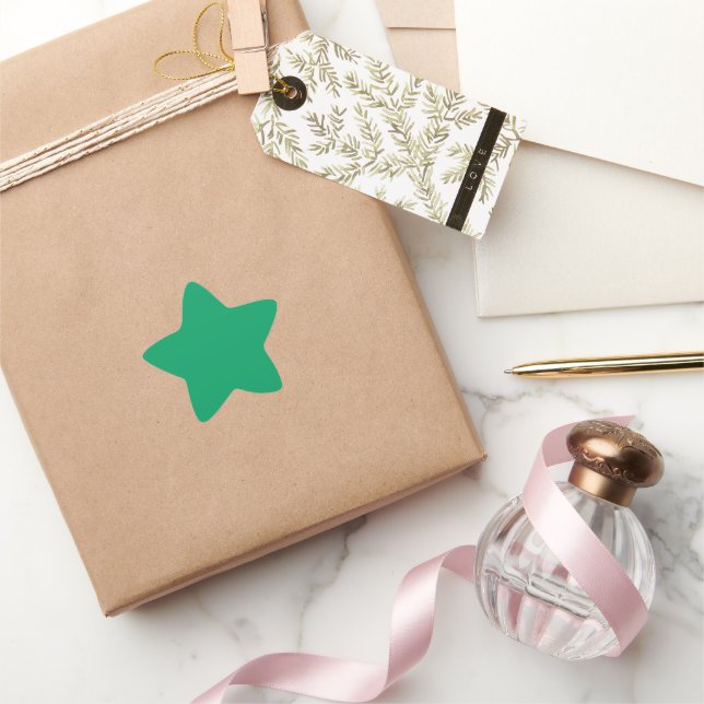Sticker shamrock Green Star (Cadeaux)
