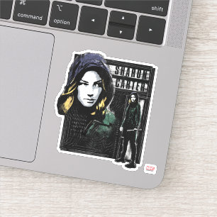 Sticker Sharon Carter Fugitive Graphic