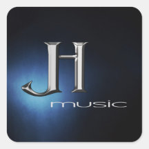 Sticker Sheet - JH Music Logo