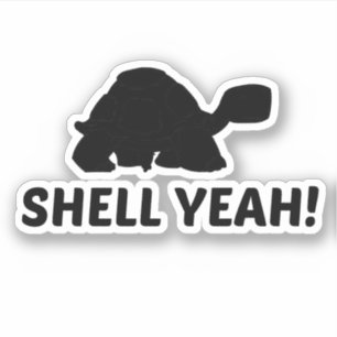 STICKER SHELL YEAH