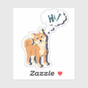 Sticker Shiba Inu